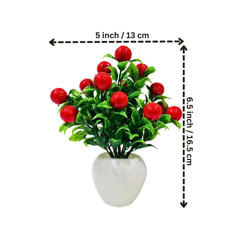 Artificial Flowers cherry Plant